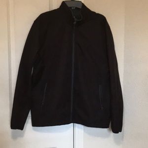 Brown Champion water resistant shell fleece lining